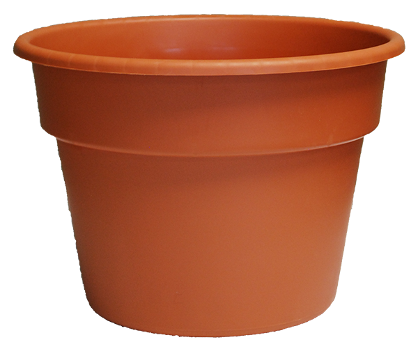 8.0 Patio Pot Clay – 150 per case - Decorative Planters